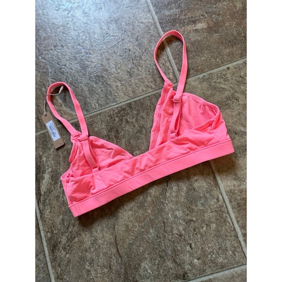 Skims Fits Everybody Triangle Bralette Sorbet Small - Picture 8 of 9